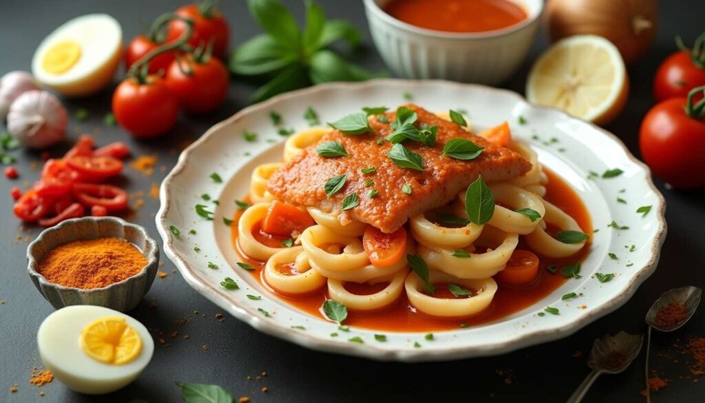Recette de seiche à la rouille au Cookeo : rapide et savoureuse