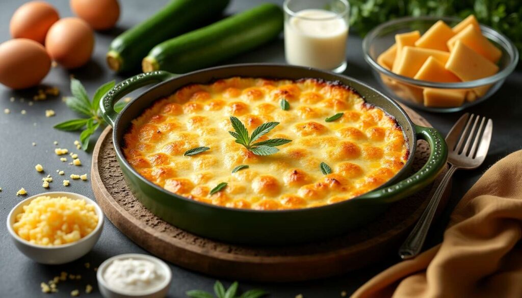 Gratin de courgettes aux ravioles du Dauphiné : recette facile et gourmande