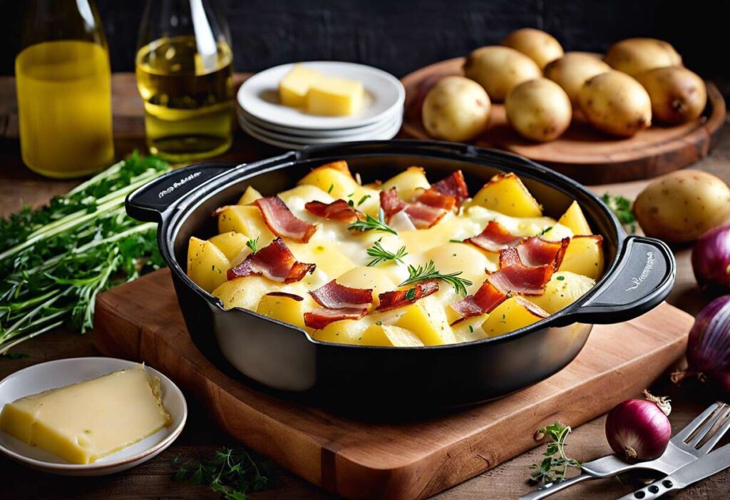 Tartiflette au Airfryer : recette rapide et savoureuse