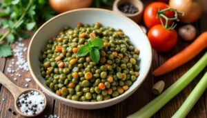 Lentilles mijotées aux légumes : recette délicieuse pour l’automne
