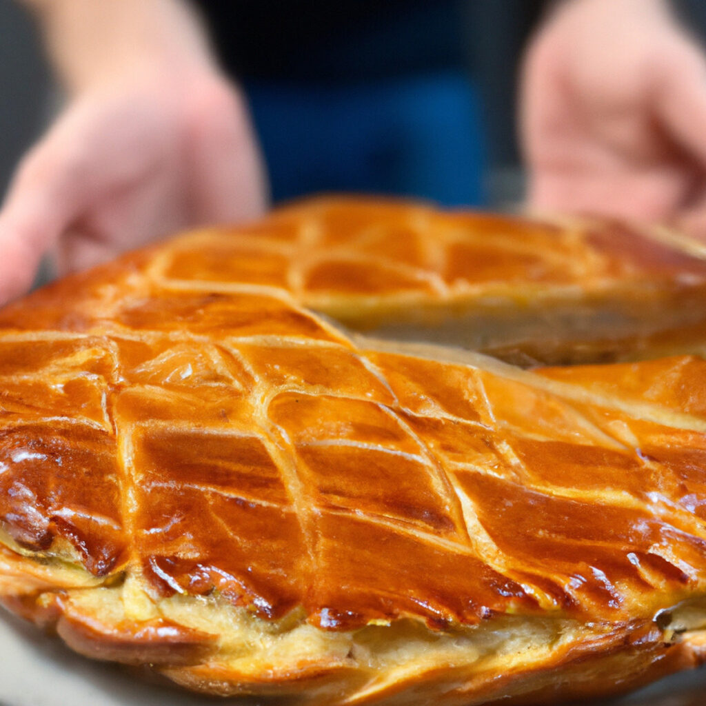 Recette de la galette des rois à l'amande par Cyril Lignac