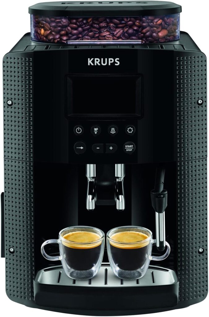 Krups YY8135FD : essai d'une machine à café grain avec écran LCD