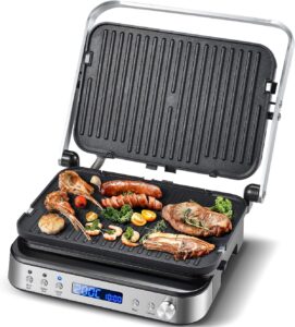 Test AMZCHEF 4 en 1 : grill, plancha et Gaufrier - Performance et Polyvalence
