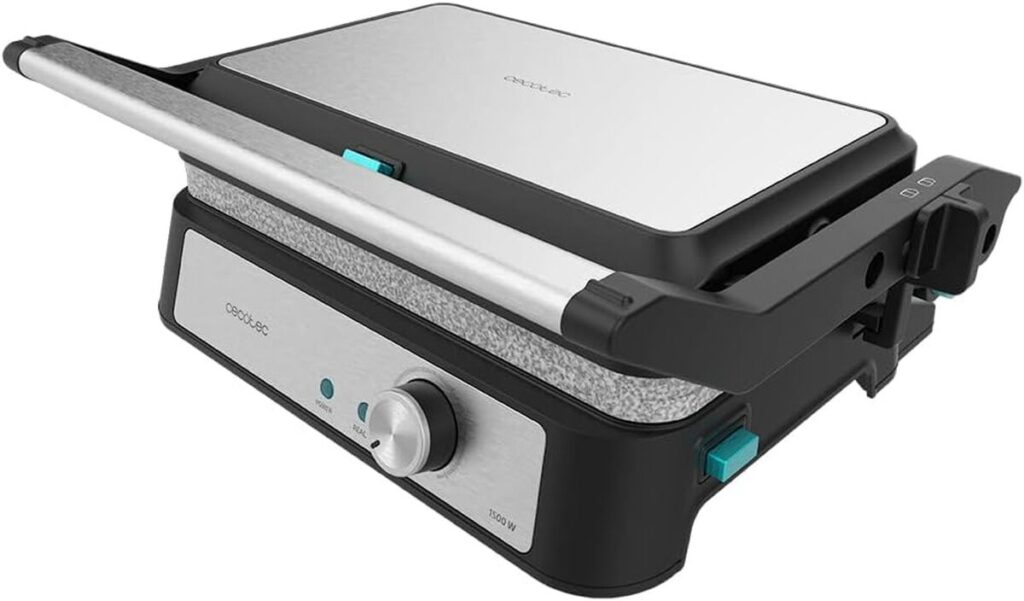 Test Cecotec Rock'n Grill 1500 : performance et Facilité de Nettoyage