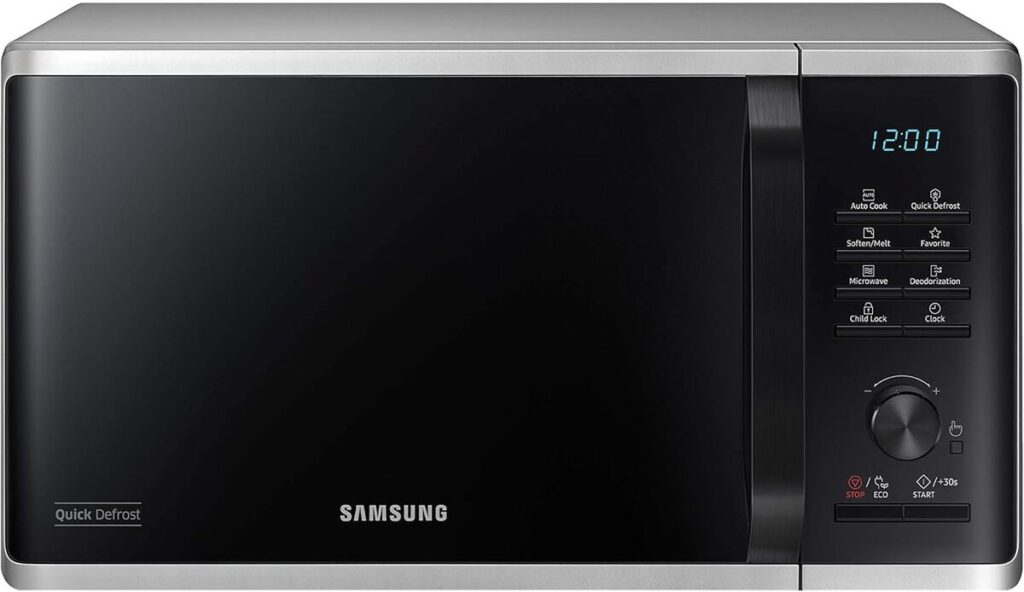 Test du micro-ondes autonome Samsung - Efficacité Classe A