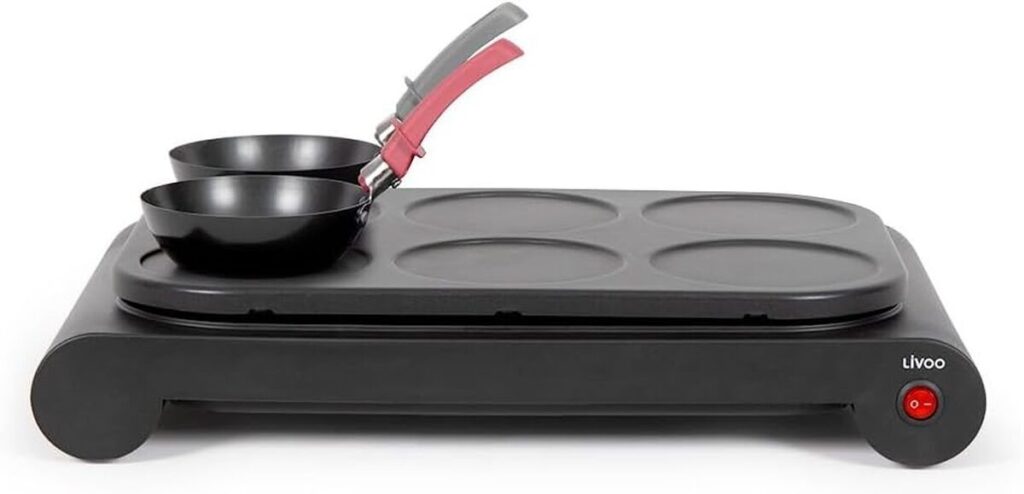 Test LIVOO DOM200 : mini Woks, crêpière et Grill pour 6 Personnes