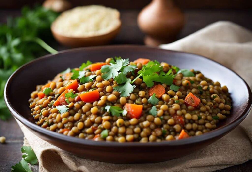 Lentilles à la marocaine : recette savoureuse et épicée