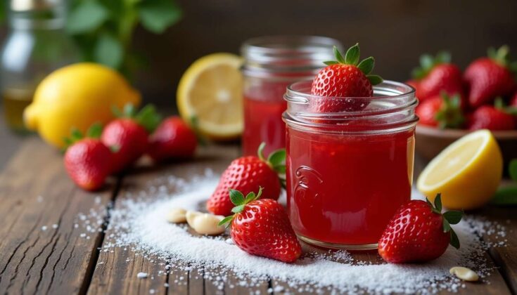 Confiture de fraises maison : recette facile et rapide