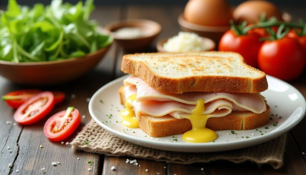 Recette de croque-monsieur léger au poulet: idéal pour un repas sain !