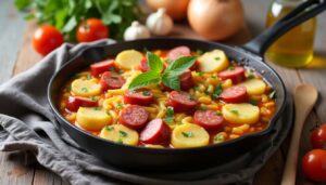 Recette Cookeo : saucisse de Toulouse et pommes de terre, rapide et facile