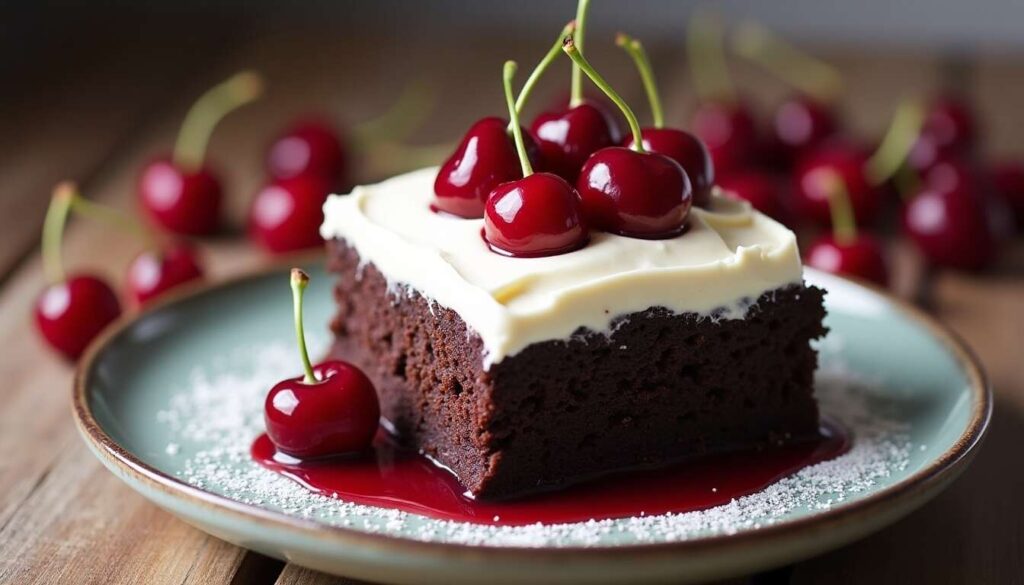 Forêt Noire Légère : recette Minceur Savoureuse