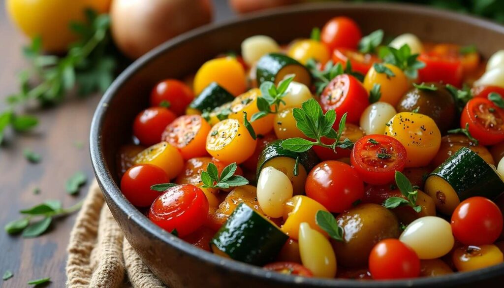 Ratatouille traditionnelle : recette facile et délicieuse