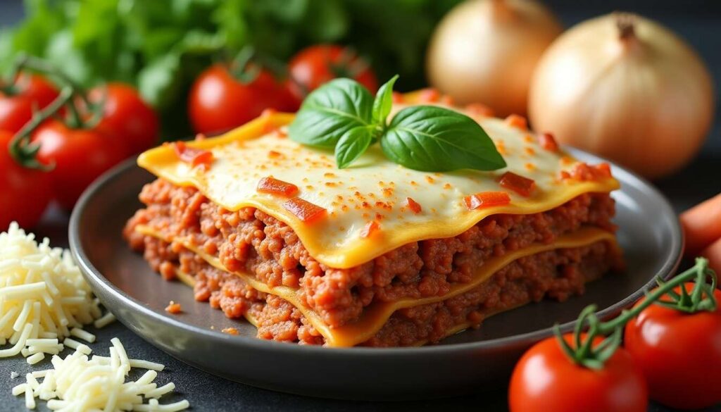 Lasagnes bolognaise légères : recette facile et savoureuse
