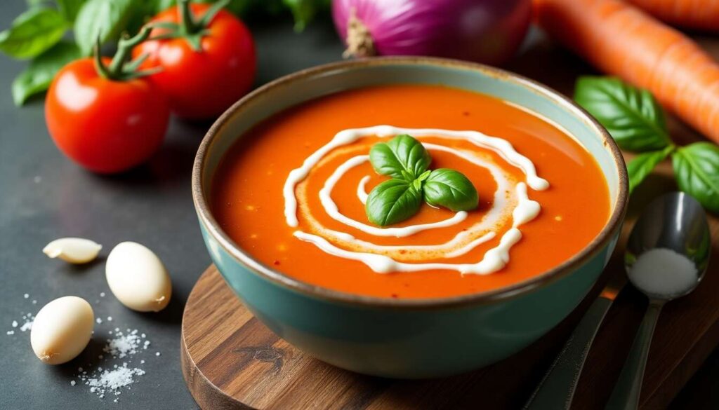 Velouté de tomates : la recette onctueuse et savoureuse