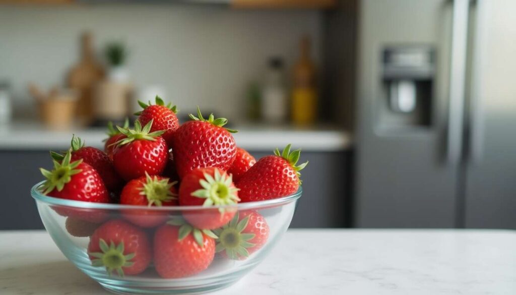Faut-il mettre les fraises au frigo ?