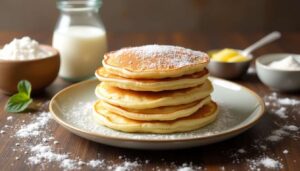 Recette facile pour des pancakes moelleux