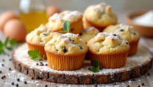 Recette de base pour muffins salés