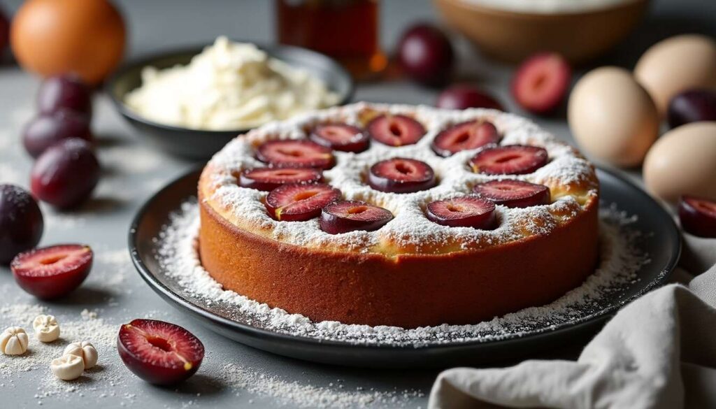 Recette de gâteau aux prunes : savourez la simplicité en cuisine