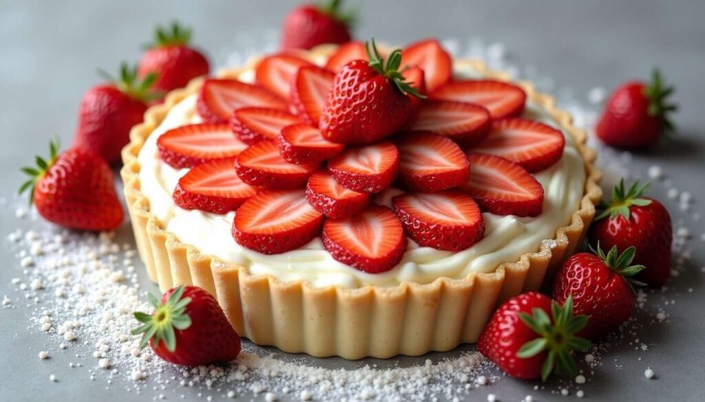 Tarte aux fraises : recette de la crème pâtissière parfaite