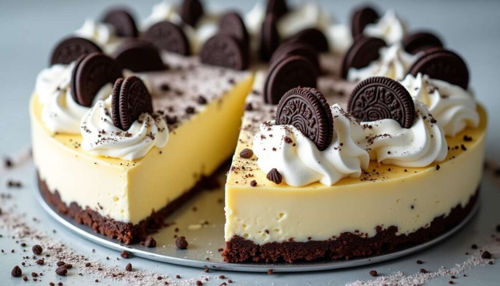 Cheesecake au mascarpone et Oreo : recette facile et gourmande