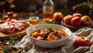 Recette de joues de porc confites au cidre : saveurs automnales