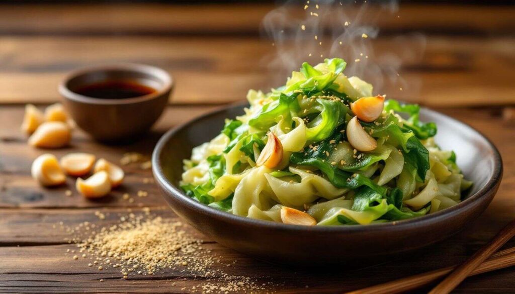 Recette de chou chinois braisé : saveurs asiatiques et bienfaits santé