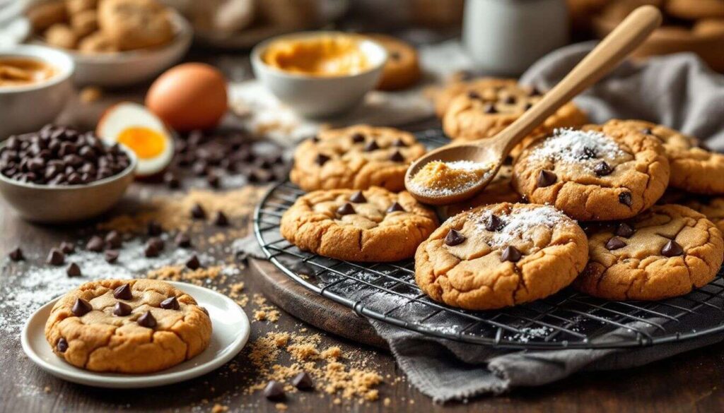 Cookies au beurre de cacahuète et chocolat : recette gourmande