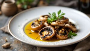 Recette facile : champignons de Paris à la plancha