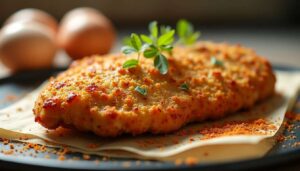 Blanc de poulet croustillant à l’Airfryer : recette rapide et savoureuse