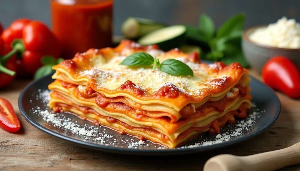 Lasagnes aux légumes : recette savoureuse et facile