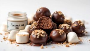 Bouchées de chamallows au chocolat : recette facile et gourmande