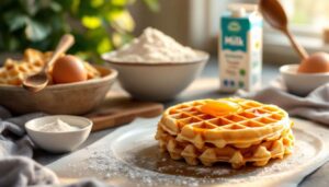 Gaufres légères et rapides : recette minceur facile