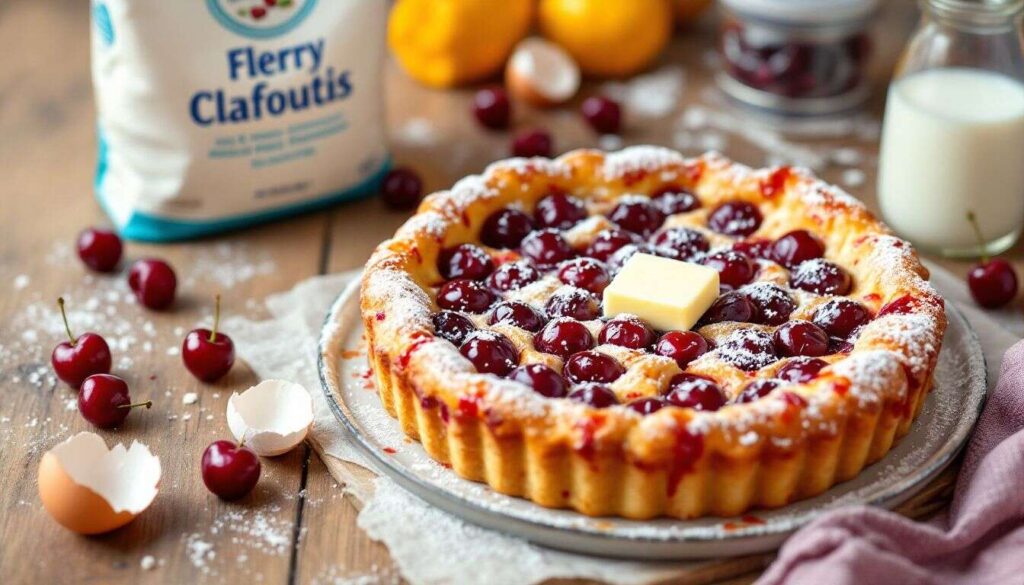 Clafoutis à la cerise : recette facile et délicieuse