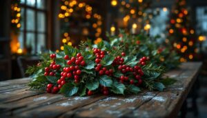 Comment préserver du houx jusqu'à Noël ?