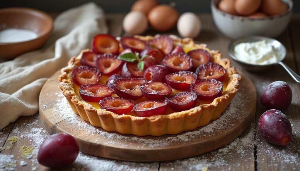 Recette authentique de la tarte aux mirabelles