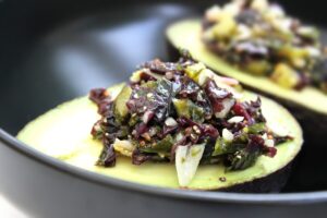 Délicieux tartare d'algues cru vegan