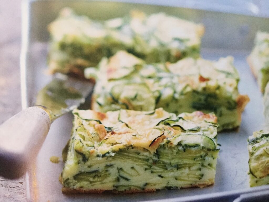 Gâteau invisible aux courgettes et chèvre frais : recette light