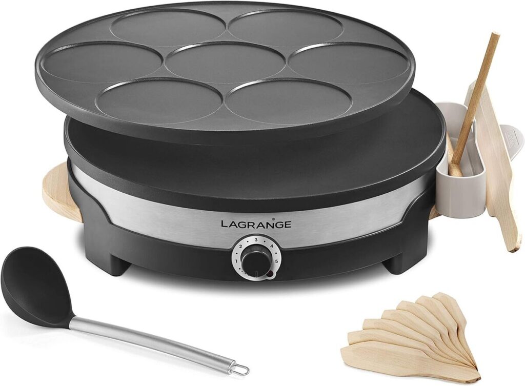 Test Crêpière Lagrange 1500 W : efficacité et Design