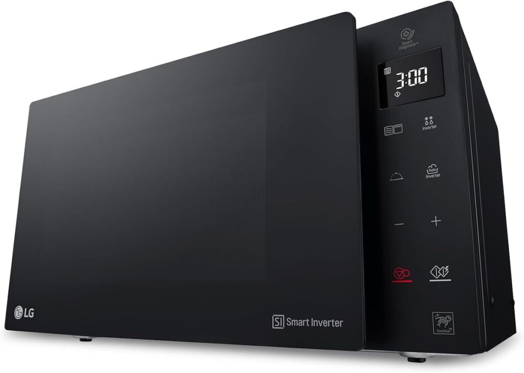 Test Four Micro-ondes LG MH6535GDS: puissance et Cuisson à Vapeur