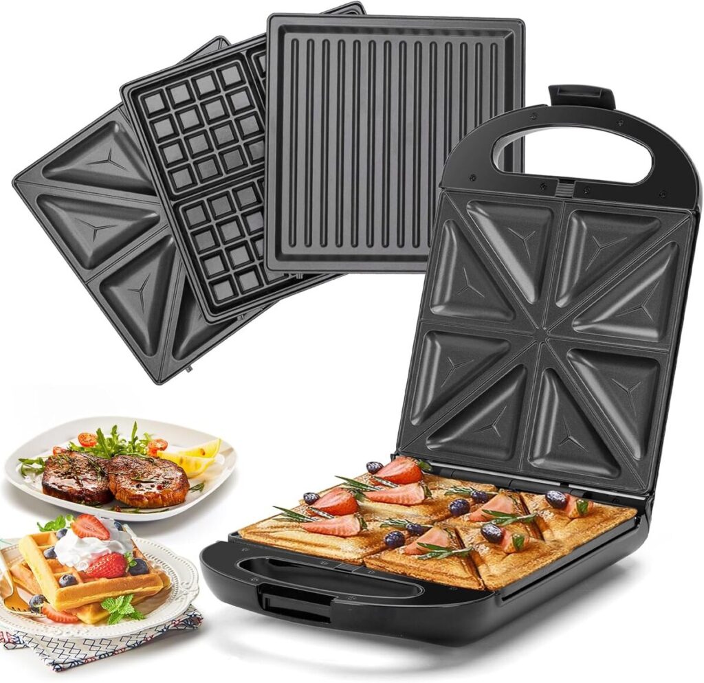 Test Taylor Swoden Bruno : sandwich, gaufrier et Gril 3 en 1 - Rapide et Sain