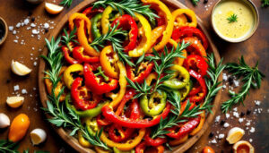 Recette de poivrons marinés – Gourmandise assurée !