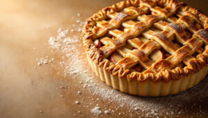 Recette de Tarte de Noël Pommes et Cannelle