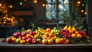 Fruits et légumes de Noël : idées savoureuses