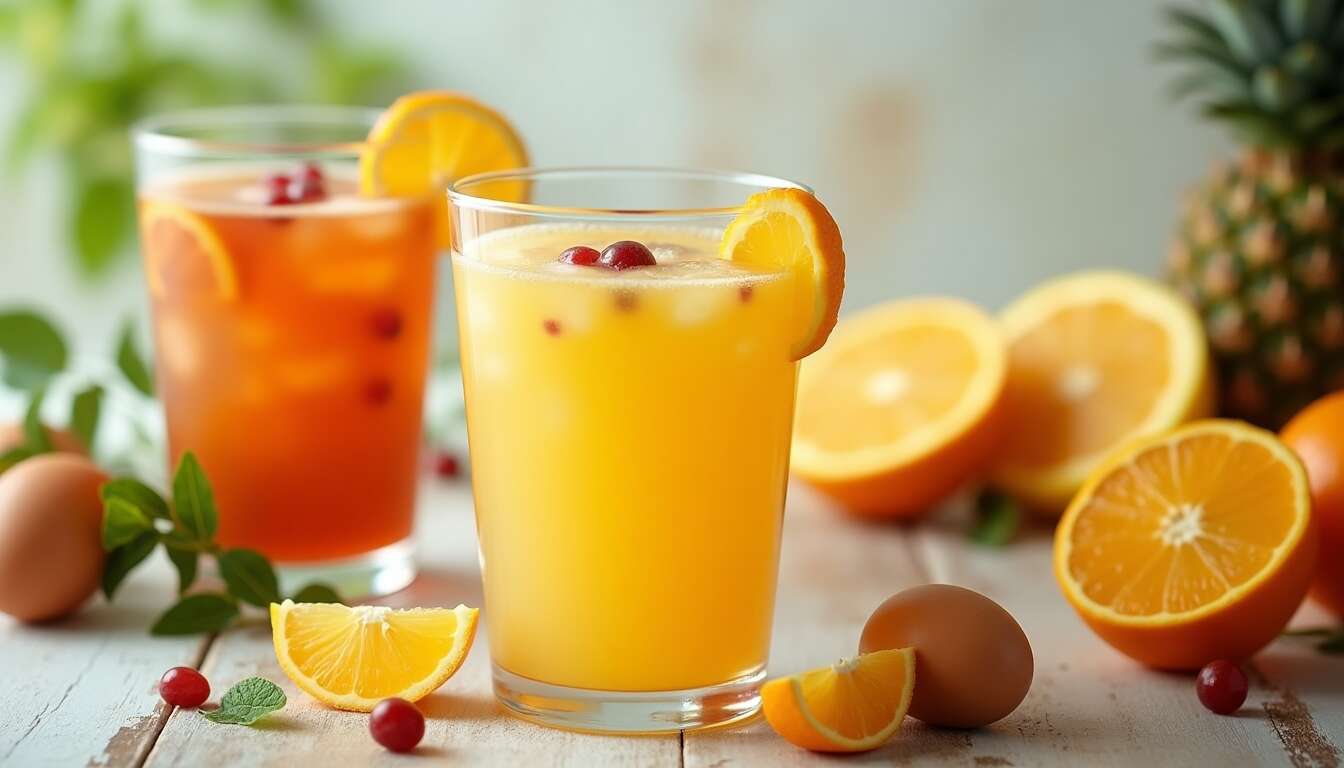 Punch léger et parfumé