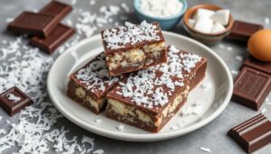 Recette de Bounty maison : chocolat et noix de coco faits maison