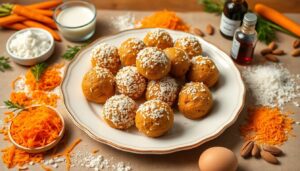 Boules de carotte et noix de coco : recette facile et gourmande