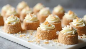 Bouchées Coco et Crêpes Dentelles : recette Gourmande