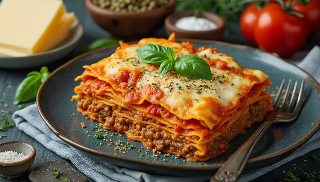 Lasagnes Végétariennes, une recette légère et rapide