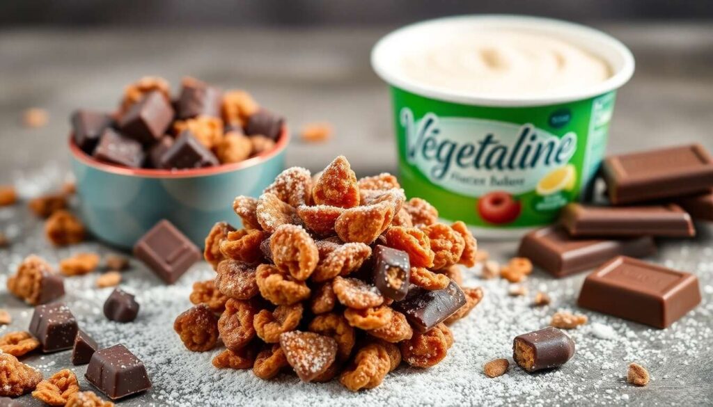 Recette facile : roses des sables à la Végétaline