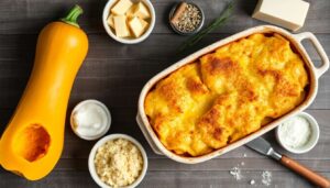 Gratin de courge : recette savoureuse et facile